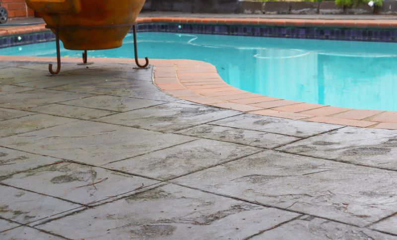 Colored Concrete Patio Service