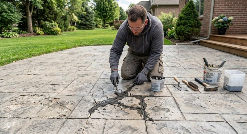 Decorative Concrete Repair in West Palm Beach, FL