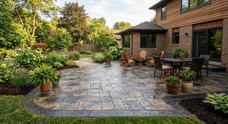 Patio Stamping in Fort Worth, TX