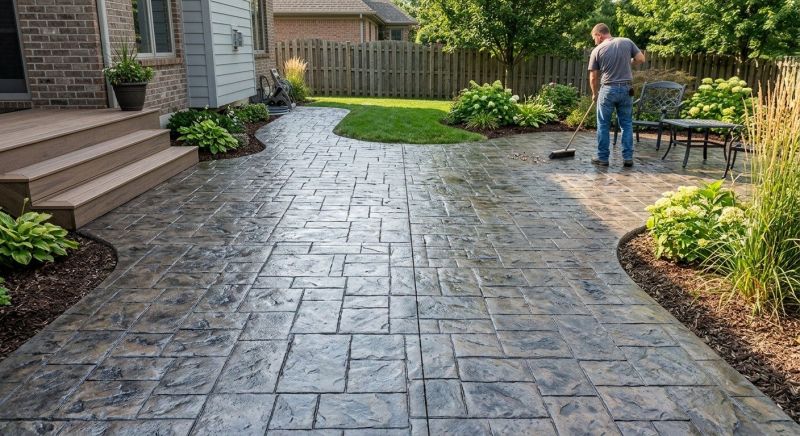 Stamped Cement Installation in Corpus Christi, TX