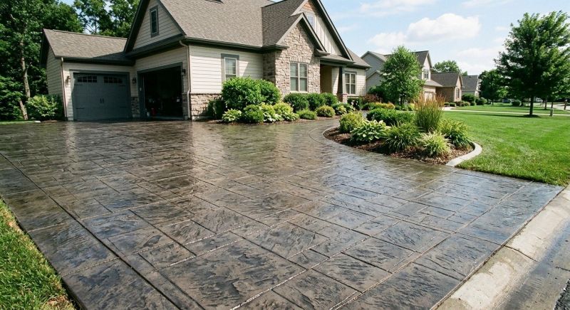 Stamped Concrete Replacement in Corpus Christi, TX